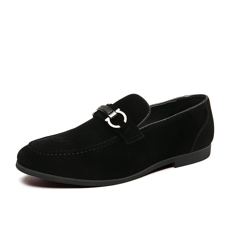 Knightsbridge Green Suede Loafers