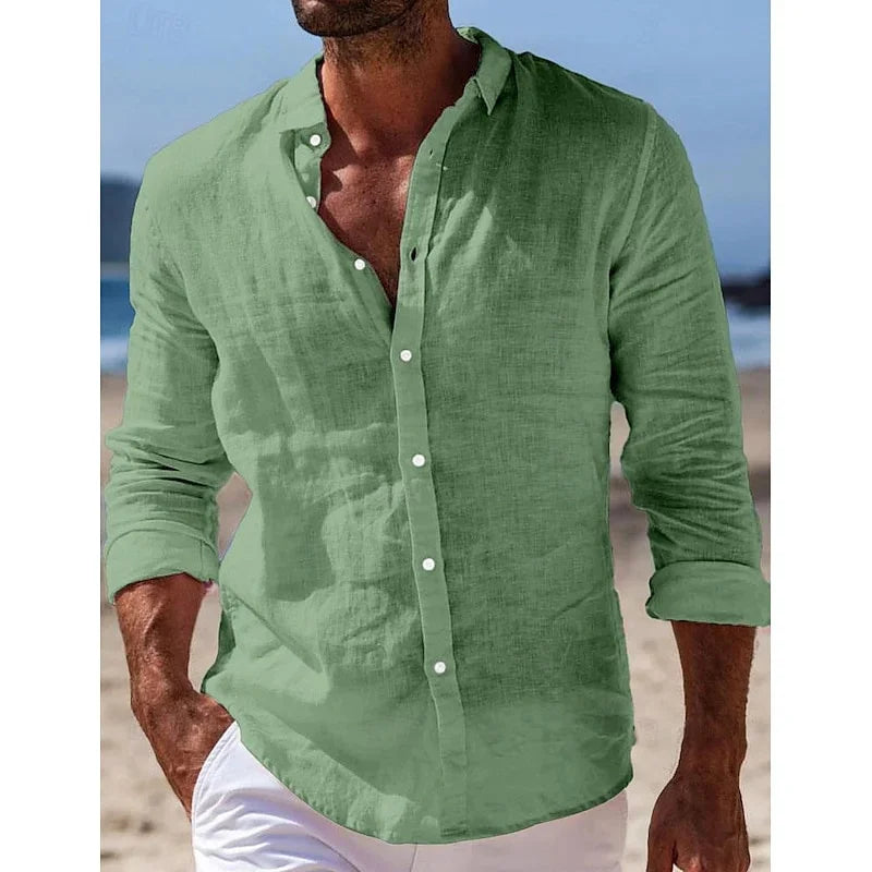 Brighton Linen Short-Sleeve Shirt