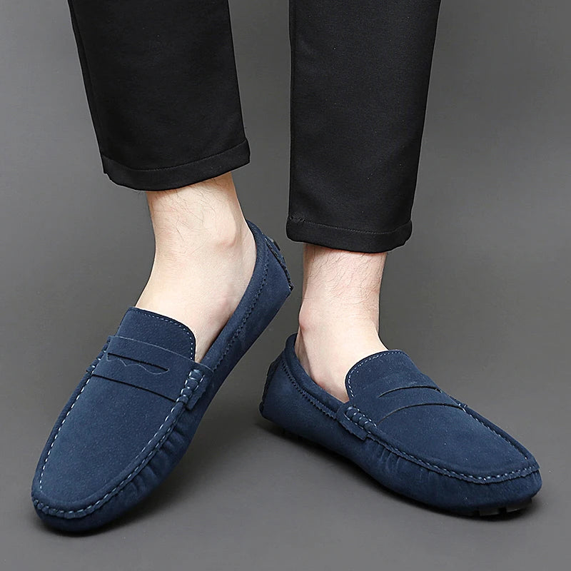 Ascot Driving Loafers – Midnight Brown