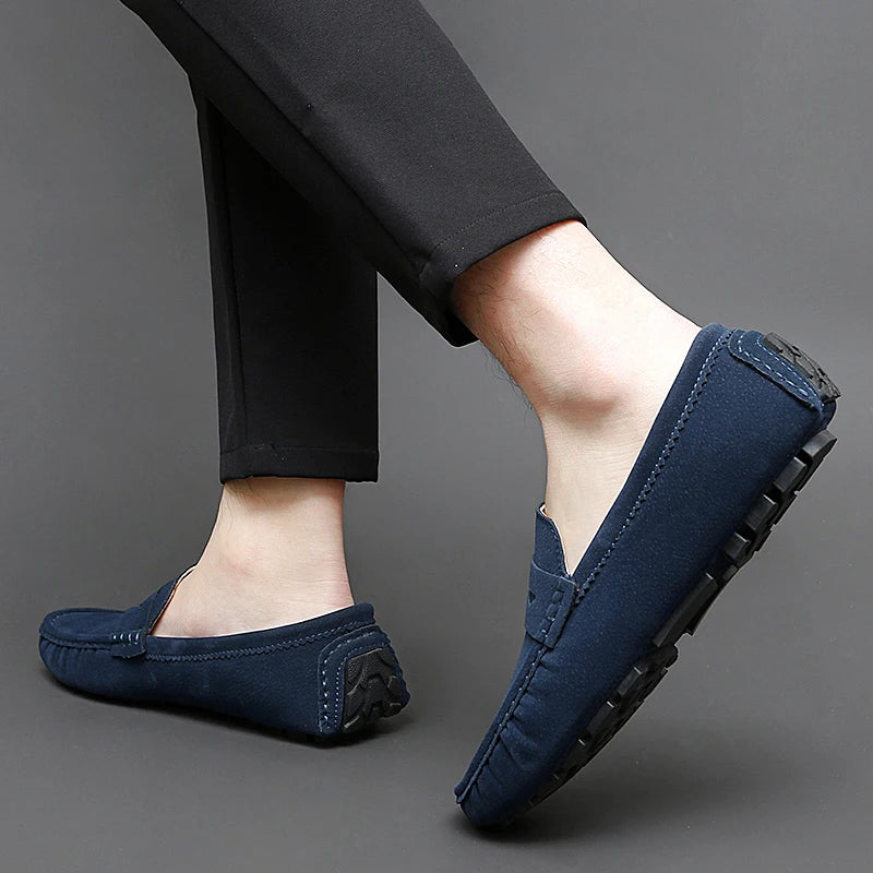 Ascot Driving Loafers – Midnight Brown