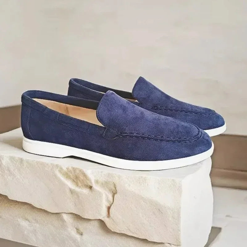 Kensington Slip-On Suede Loafers