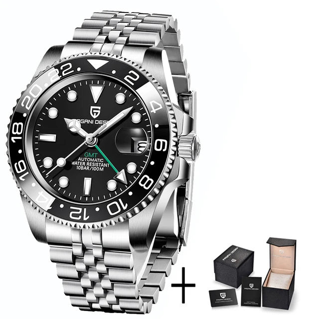 Regent GMT Automatic – Steel Strap
