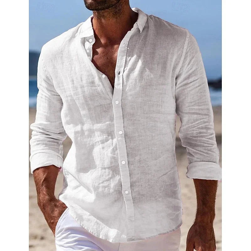Brighton Linen Short-Sleeve Shirt