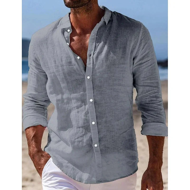 Brighton Linen Short-Sleeve Shirt