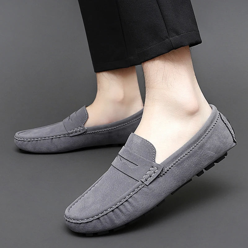 Ascot Driving Loafers – Midnight Brown
