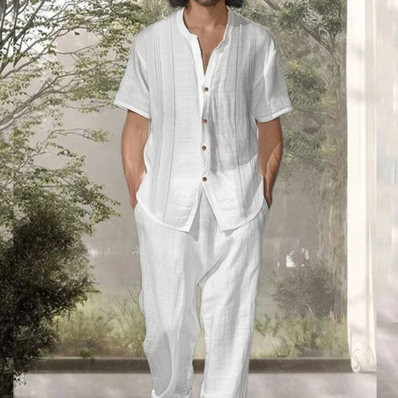 Monaco Set – Modern Summer Shirt & Trousers