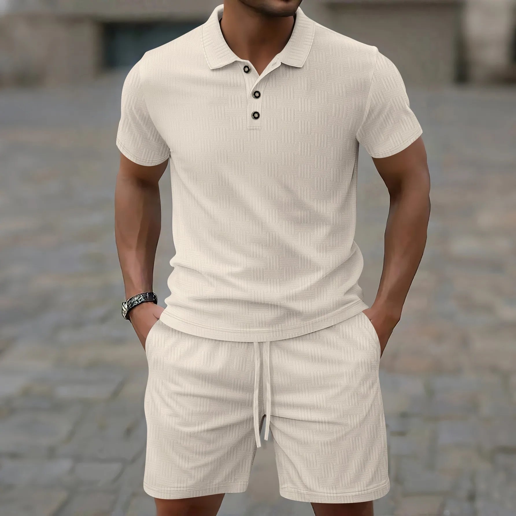 Berkeley Corduroy Twinset – Embroidered Shirt & Shorts