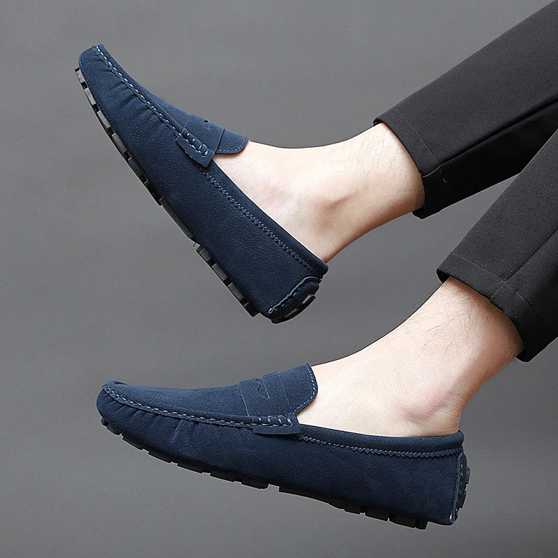 Ascot Driving Loafers – Midnight Brown