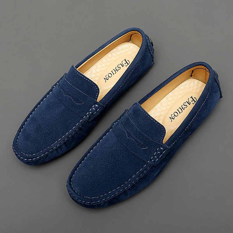 Ascot Driving Loafers – Midnight Brown
