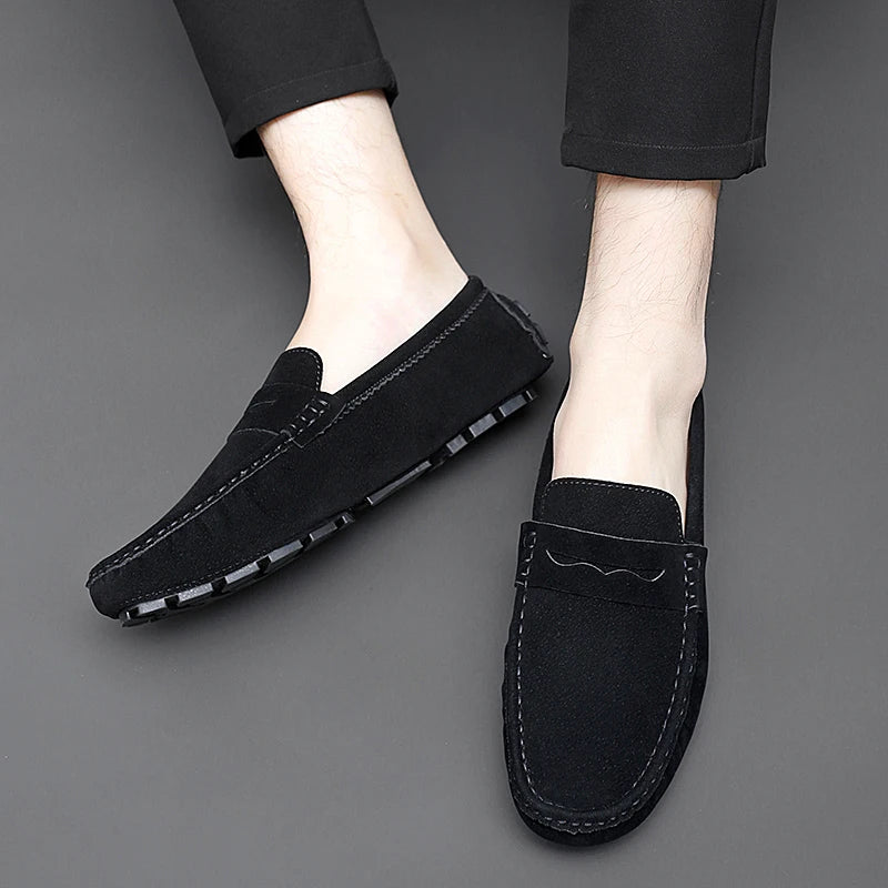 Ascot Driving Loafers – Midnight Brown