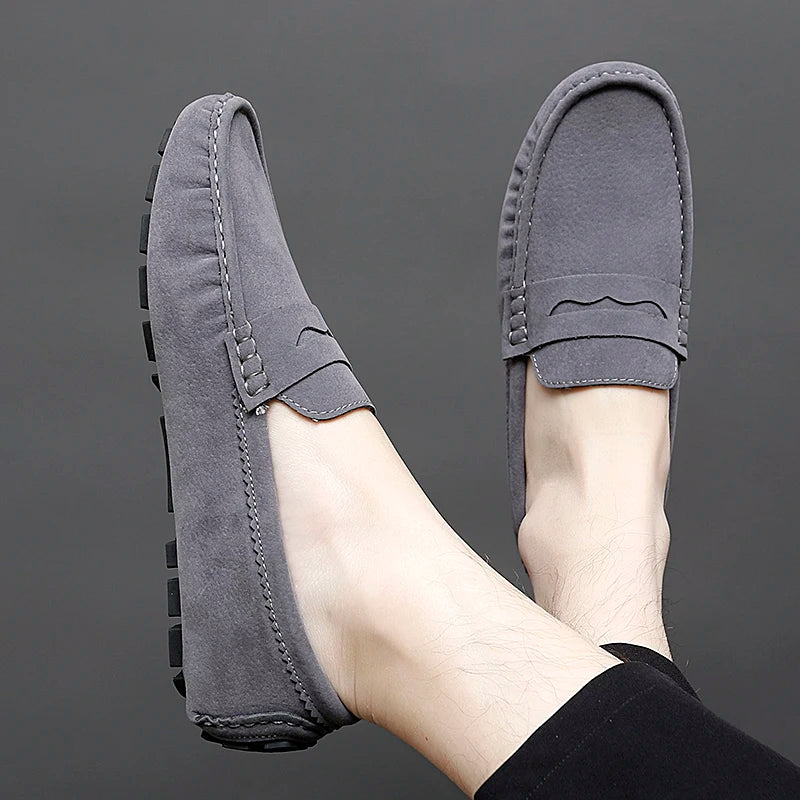 Ascot Driving Loafers – Midnight Brown