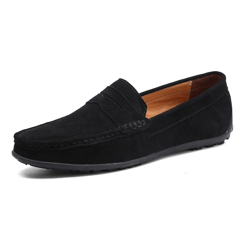 Regent Wide Fit Loafers – Classic Suede