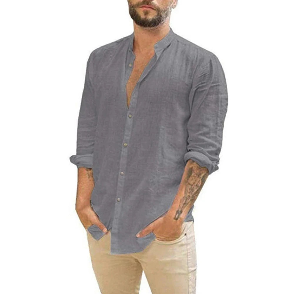 Belmont Linen-Cotton Shirt