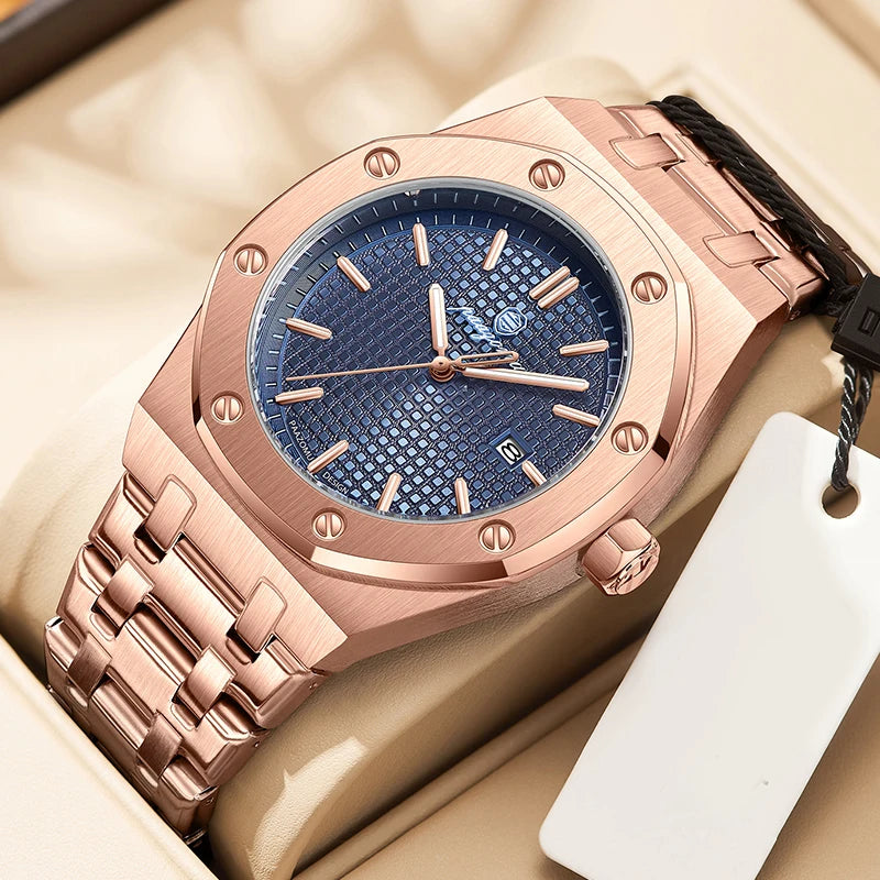 Claridge Steel Chronograph – Noir