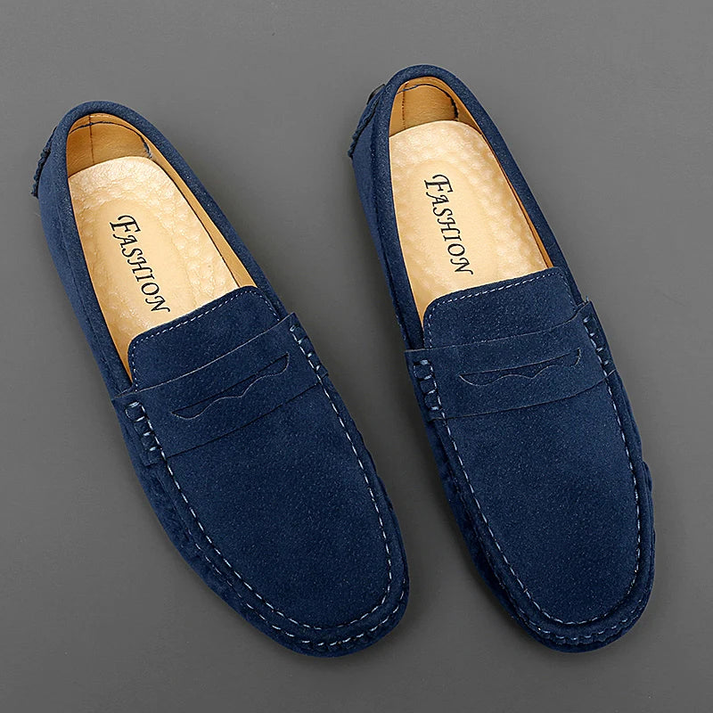 Ascot Driving Loafers – Midnight Brown