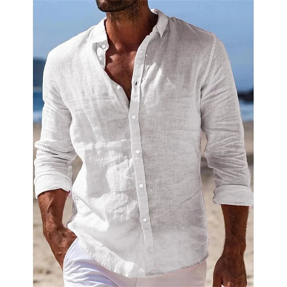 Brighton Linen Short-Sleeve Shirt