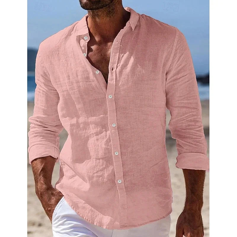 Brighton Linen Short-Sleeve Shirt