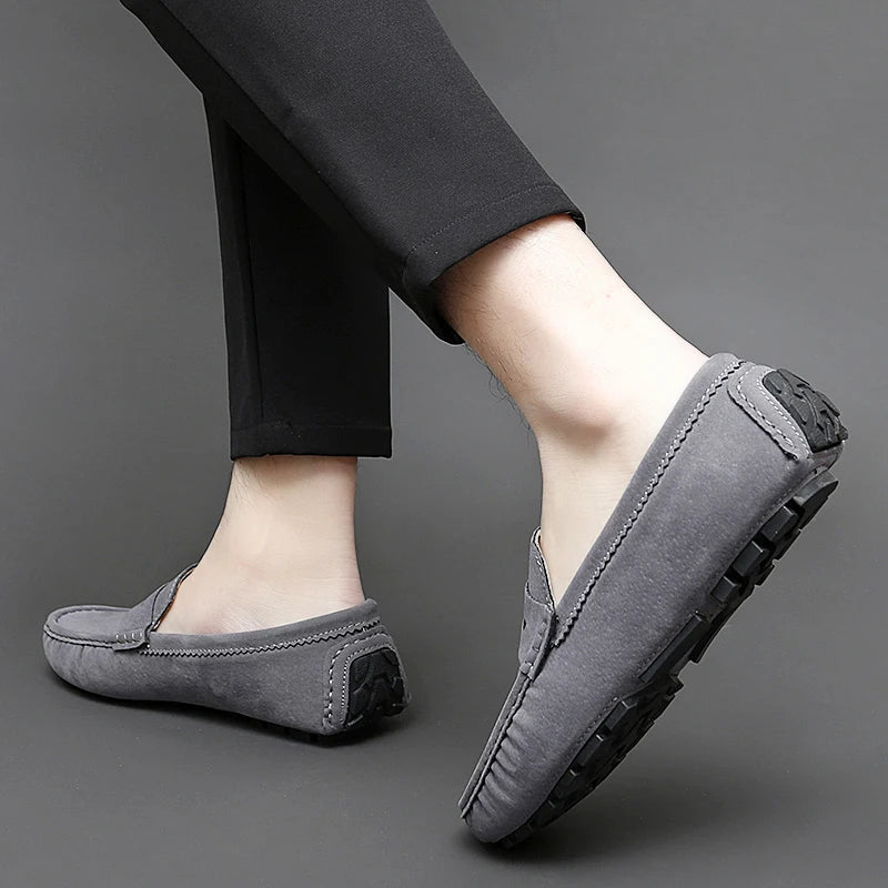 Ascot Driving Loafers – Midnight Brown