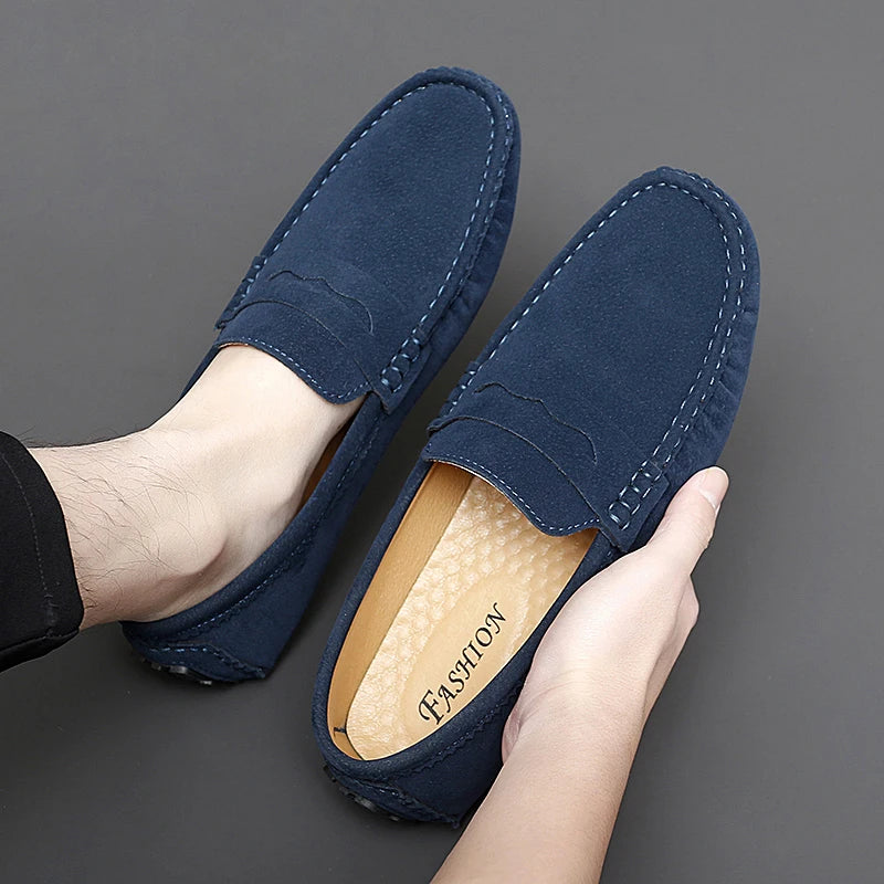 Ascot Driving Loafers – Midnight Brown