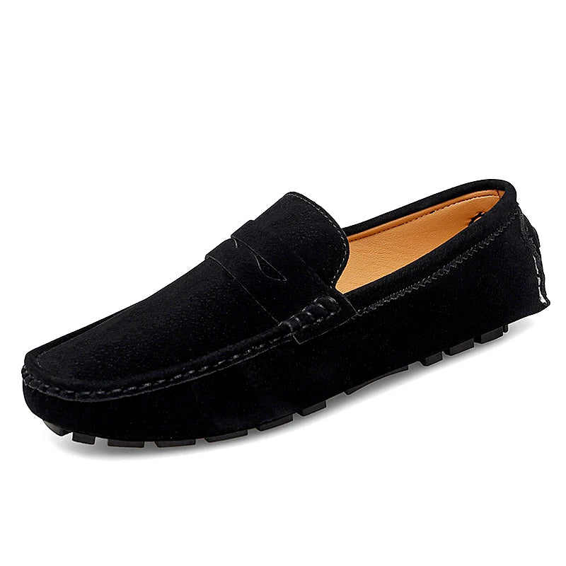 Ascot Driving Loafers – Midnight Brown