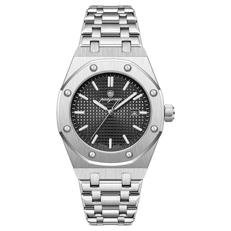 Claridge Steel Chronograph – Noir