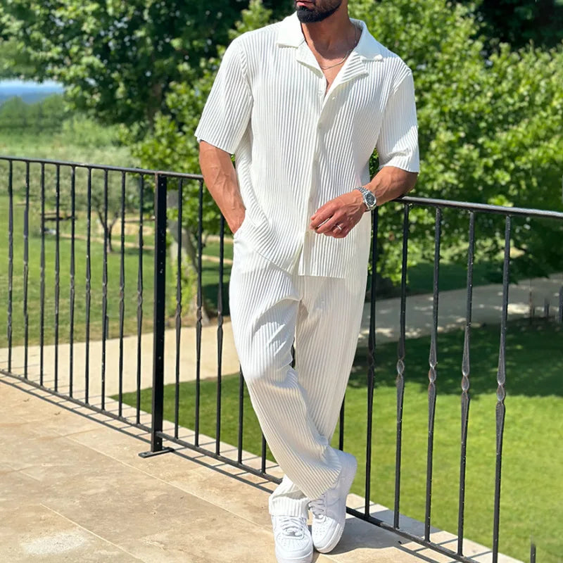 Brighton Sport Set – Quick-Dry Polo & Summer Trousers