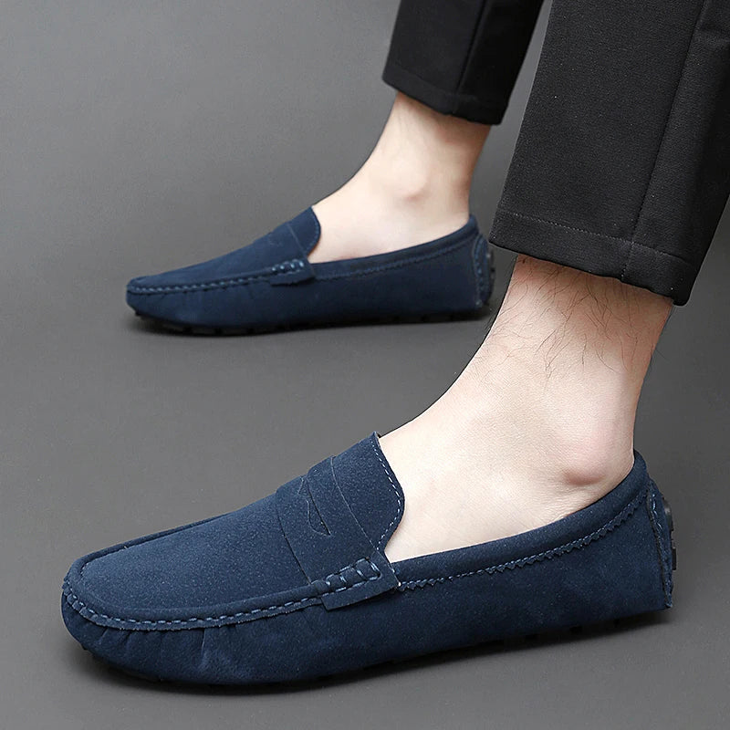 Ascot Driving Loafers – Midnight Brown