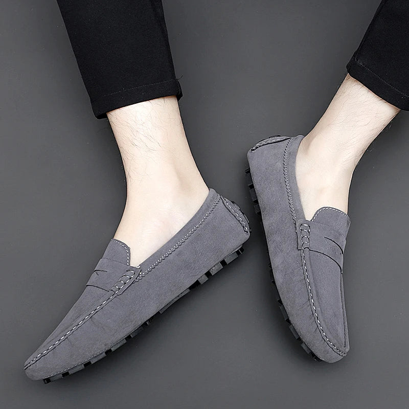 Ascot Driving Loafers – Midnight Brown