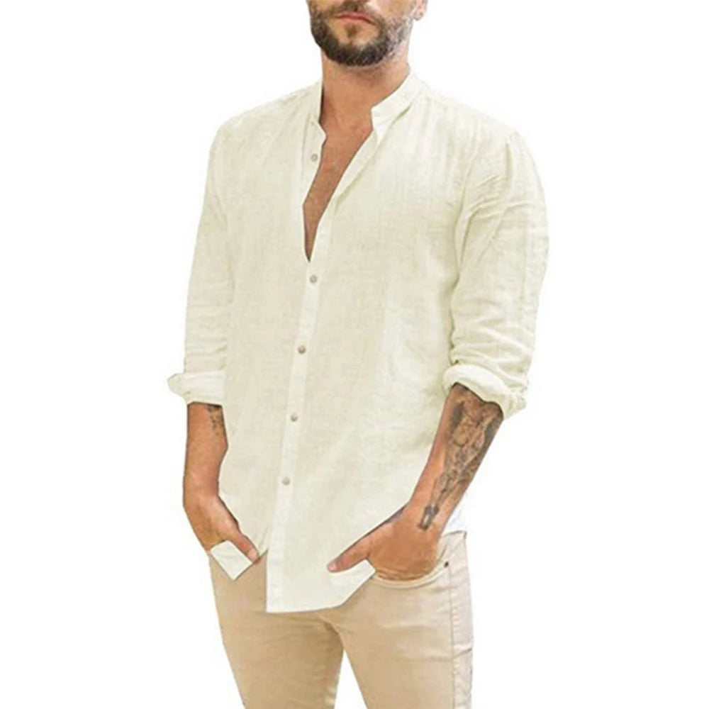 Belmont Linen-Cotton Shirt
