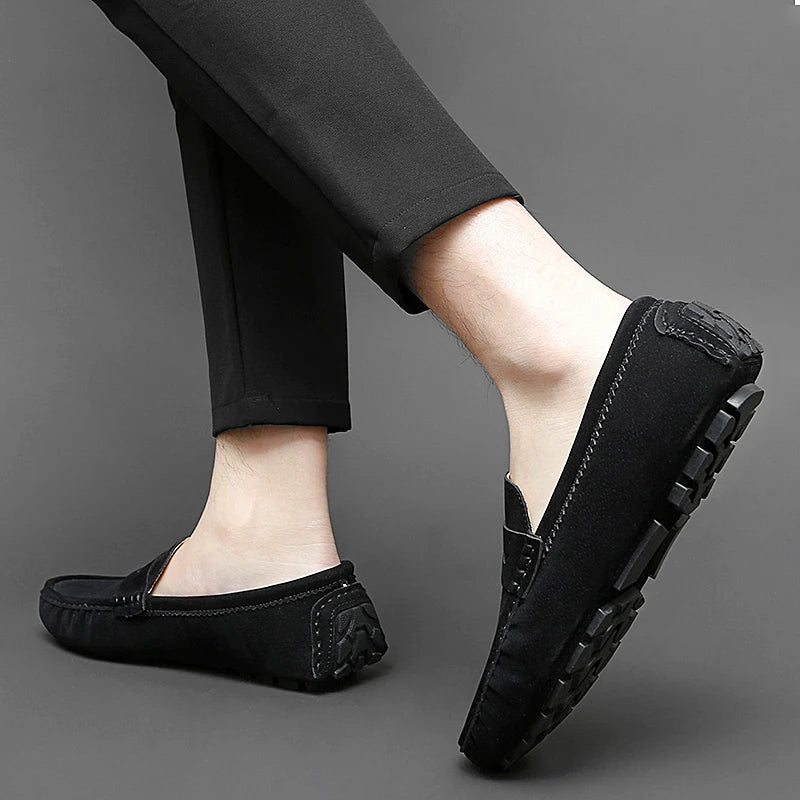 Ascot Driving Loafers – Midnight Brown