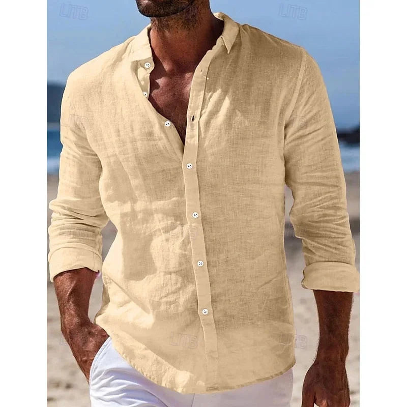 Brighton Linen Short-Sleeve Shirt
