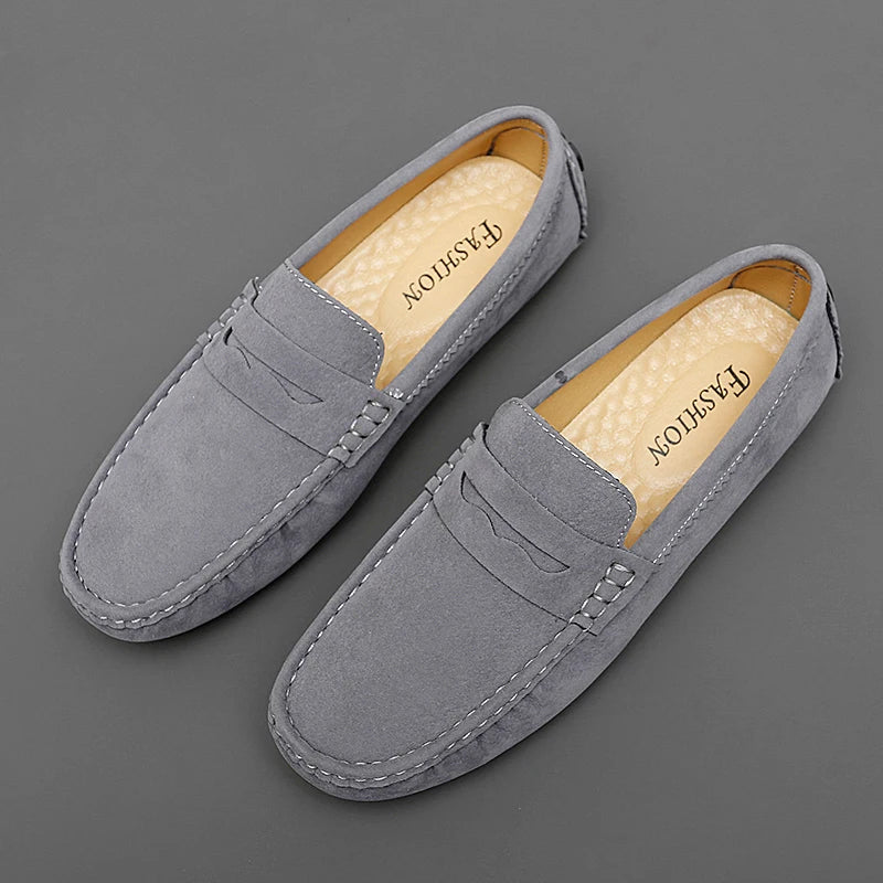 Ascot Driving Loafers – Midnight Brown