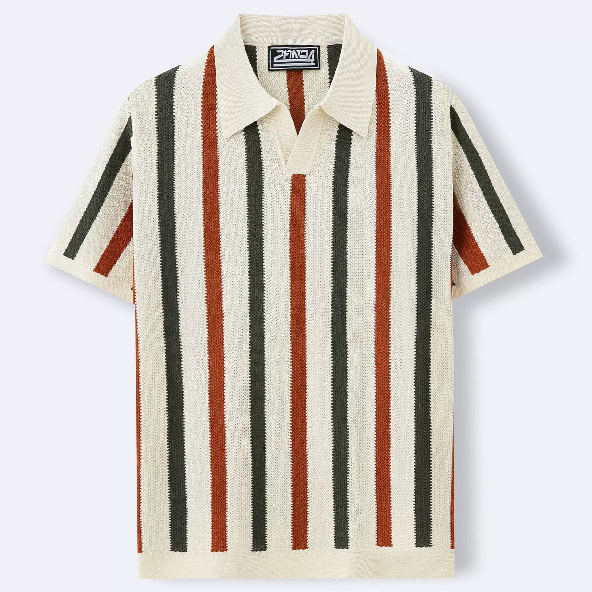 Mayfair Vintage Polo – Striped Navy