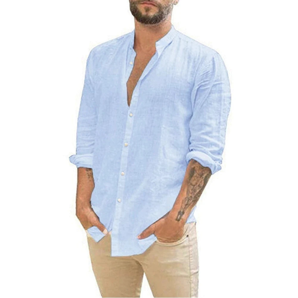 Belmont Linen-Cotton Shirt