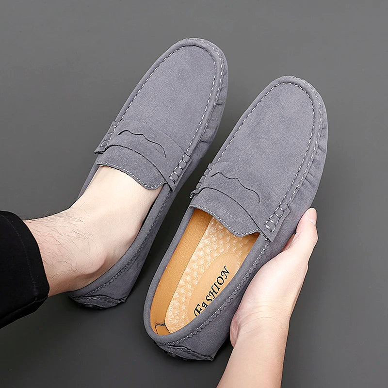 Ascot Driving Loafers – Midnight Brown