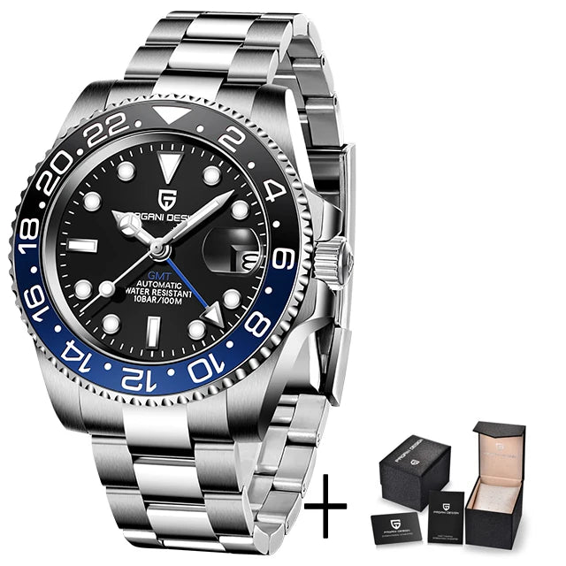 Regent GMT Automatic – Steel Strap